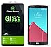 [2-Pack] Dmax Armor for LG G4 Screen Protector, [Tempered Glass] 0.3mm 9H Hardness, Anti-Scratch, Anti-Fingerprint, Bubble Free, Ultra-Clear