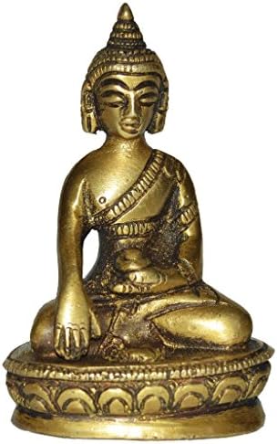 Small Brass Meditation Budha / Small Budha Statue in Brass