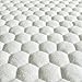 Bamboo Quilted Thicker Waterproof Changing Pad Liners, 6 Count by BlueSnail(White)