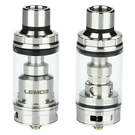 Lemo 3 - 4,0 ml Verdampfer mit RTA Base Eleaf / iSmoka, Farbe:silber