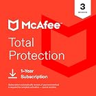 McAfee Total Protection 2027 Antivirus Software for 3 Devices | Auto-Renews | 1-year subscription includes VPN, text, email and video scam protection, identity monitoring and password manager