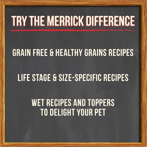 MERRICK GRAIN FREE PREMIUM AND NATURAL CANNED DOG FOOD, SOFT AND HEALTHY, REAL BEEF AND CHICKEN VARIETY PACK – (PACK OF 12) 9.5 LB. CANS