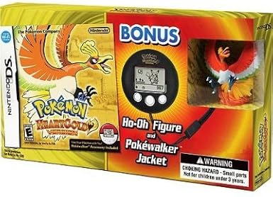 Amazon ポケモン ハートゴールド 限定版 ホウオウフィギュア ポケウォーカー ジャケット付輸入版 ニンテンドーds