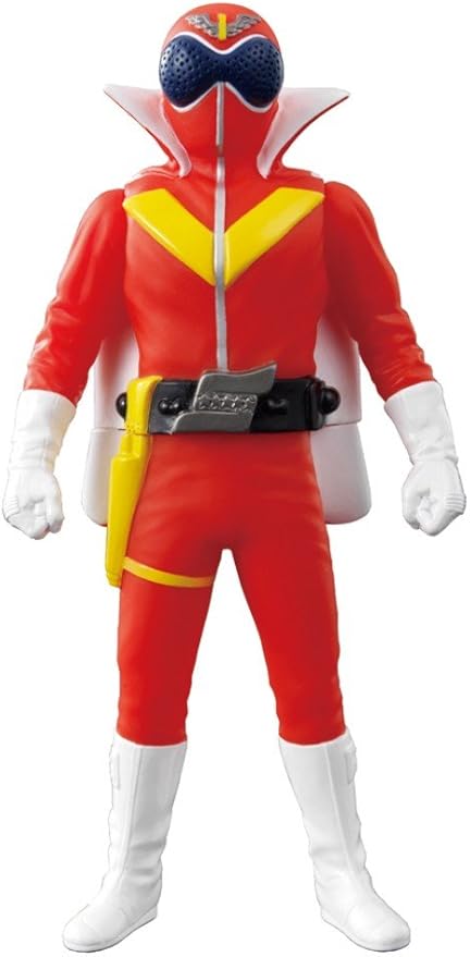 Amazon レジェンド戦隊ヒーローシリーズ07 アカレンジャー ソフビ人形 おもちゃ
