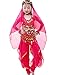 Astage Girls Oriental Belly Dance Sets Costumes All accessories Hotpink M(Fits 6-8 Years)