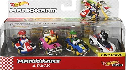 Hot Wheels Mario Kart Characters and 