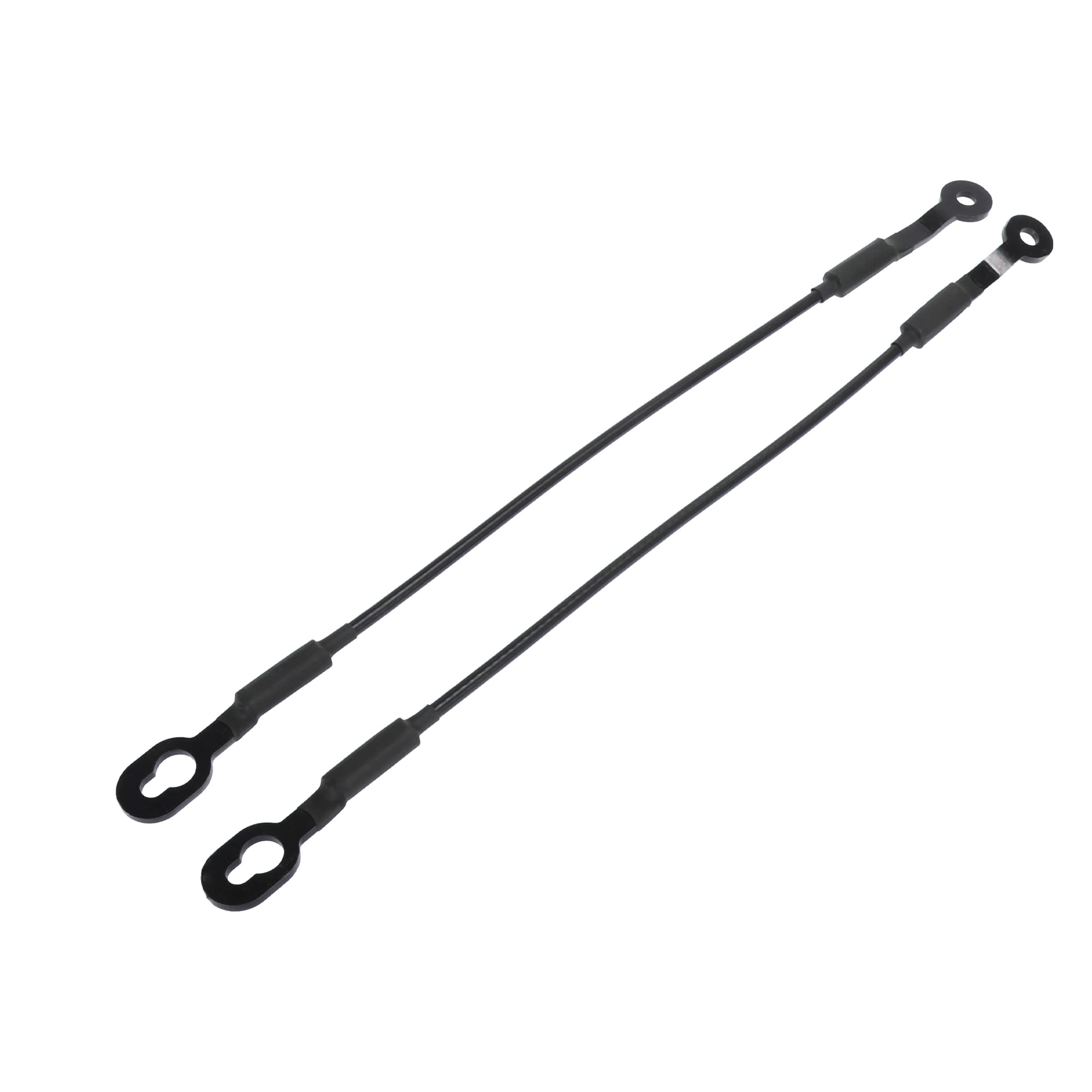 Photo 1 of X AUTOHAUX Pair Rear Tailgate Cables Lift Gate Support Straps Pickup for Chevy S10 1994-1998 2000-2004 38534 15683449