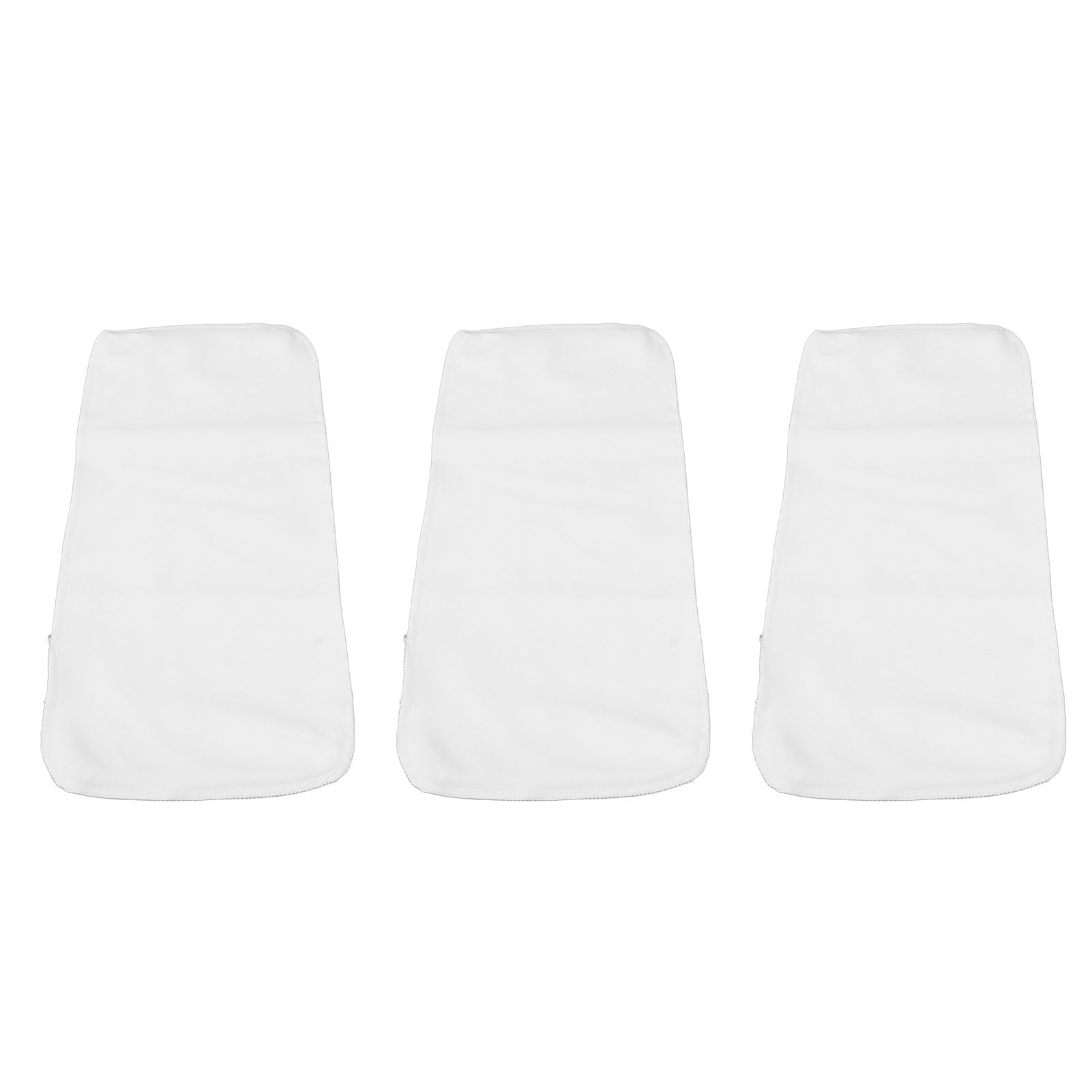 Organic Cotton Flannel Wraps Body Care Wrap with Unbleached Castor Oil 3 Pack for Joints to Heat Compress