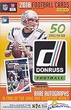 2018 Donruss NFL Football HUGE 50 CARD Factory Sealed Hanger Box with (4) ROOKIES, (4) PARALLELS & (10) INSERTS! Look for RC's & Auto's of Baker Mayfield, Saquon Barkley, Josh Rosen & More! WOWZZER!