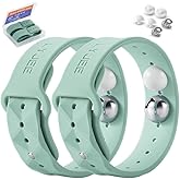 LYJEE Motion Sickness Bands Adjustable Acupressure Nausea Wristbands Morning Sickness Relief for Pregnant Women (Green)