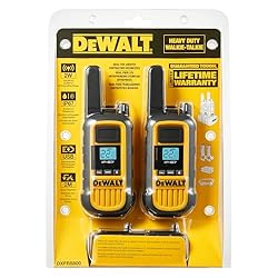 DEWALT DXFRS800 FRS Walkie Talkies Long Range 2 Way