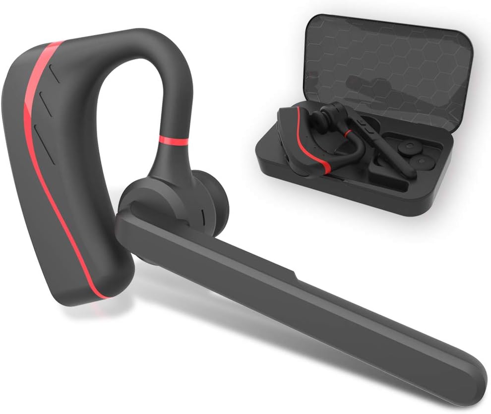 Bluetooth Headset, Mini Wireless Earbuds Noise Cancelling In-Ear Earphones with Microphone, Compatible with Apple iPhone 8 7s 7 6s 6, Samsung Galaxy S7 S8, iPad Mini iPad Air, Android Phones