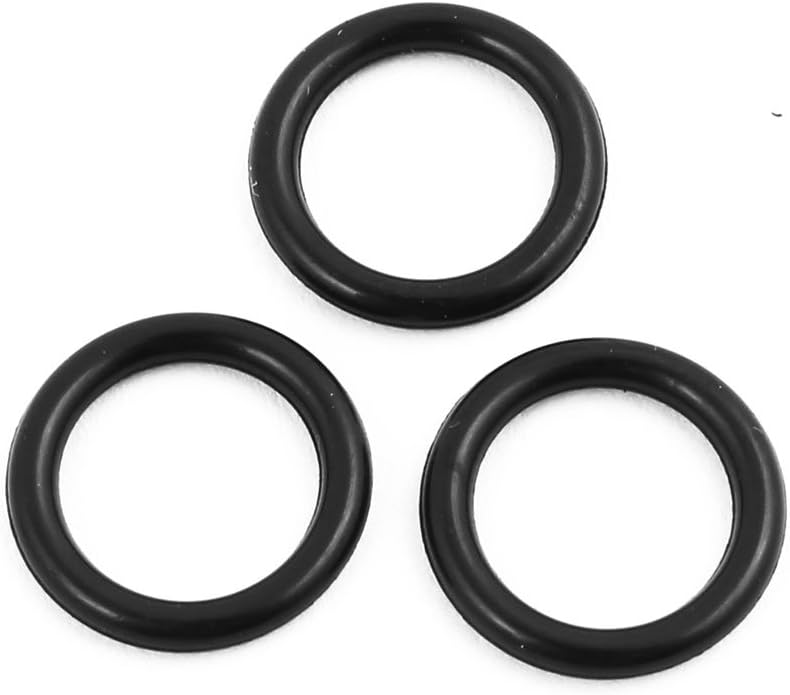Aexit 20 Pcs Black 9mmx1.8mm Oil Resistant Sealing Ring O-shape NBR Rubber Grommets (896af92bc6d3830a8fde557aa8faea66) - Image 3