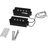 Wilkinson M Series WOPB Vintage Tone Alnico 5 Humbucker Pickups Set | Variable Gauss, for 4 String Precision Bass