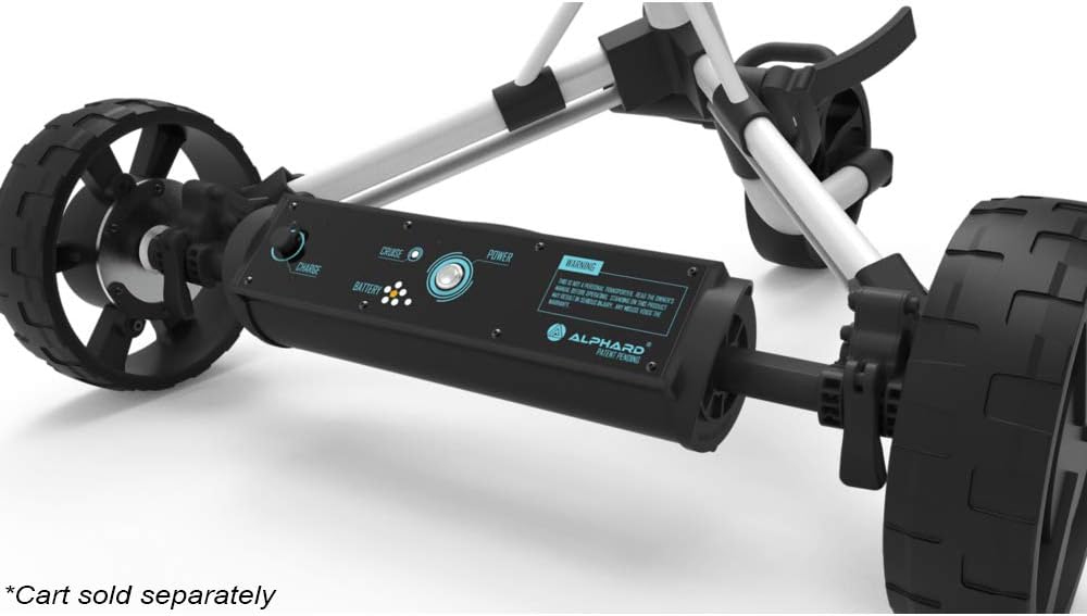 Club Booster E-Wheels – Convert your Push Cart into an Electric Remote-Controlled Golf Caddie