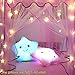 Windpnn Kids Play Tent, Pink Princess Castle Play House, Large Light Up Playhouse with Remote LED Twinkle Star Light, Top Toy Gift Ideas for Girls Boys Toddlers Baby (55
