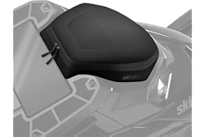 Ski-Doo Snowmobile 1.3 US Gal (4.8 L) Soft Glove Box Extension, Black, for REV Gen5 (Deep Snow), 860202857