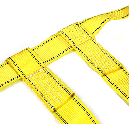 CESS Two (2X) DEMCO Car Basket Straps Adjustable Tow Dolly Wheel Net Tire Flat Hook - Thumbnail 5