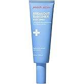 Peach Slices - Breakout Banisher Body Spray (4 oz) - 1% Salicylic Acid, Glycolic Acid - Clear & Prevent Body Breakouts - Niacinamide, Beta-Glucon, Aloe - Vegan, Cruelty Free, Korean Skin Care & Beauty