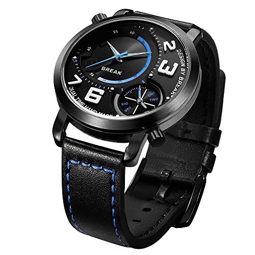 Break 2018 men s fashion dual dial quartz movement spor…