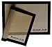 JUST LAUNCHED Silicone Baking Mat Set of 2 by SuperEze. Best for Half Size Cookie Sheets 16.5