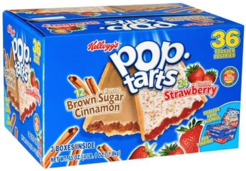 Kellogg's Pop-Tarts Variety Pack - 36 Pastries (4.14 lbs)