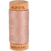Aurifil Cotton Mako 80wt Thread, Antique Blush