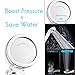 Luxsego Showerhead Body Sprays [IFS-003] with a Filter Cartridge & 4.6ft Hose, Magnetic Therapy Shower Head Built-in PP Cotton & Ionic Energy Stone for Dry Hair & Skin SPA
