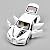 Collectible Alloy Diecast White Car Model 1/32 Bugatti Veyron 16C Galibier w/light&sound Pull Back Cars Model Kids Toys Gifts E (Color: White)
