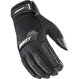 Joe Rocket Velocity 2.0 Men's Textile Street Motorcycle Gloves - Black/Black/Large