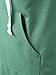 JayJay Casual Active V-Neck Pullover Lightweight Jersey Sleeveless Hoodie Midi Dress With Kangaroo Pocket