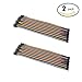 OdiySurveil(TM) 2 X 40pcs 20cm 1P-1P Female to Female Breadboard Cable Dupont Jump Wire Jumper for Arduino,Pure Copper core