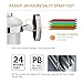 crw 8oz Liquid Soap Dispenser Wall Mounted Glass Lotion Dispenser Pump for Bathroom Kitchen Stainless Steel Pump Chrome
