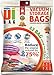 DIBAG ® 12 Bags Pack - Vacuum Storage Space Saver Bags. 1 Jumbo (48''X35'') (122X89 cm)+ 1 XL (39.37''X26.37'') (100X67 cm) + 3 Large (33.46''X21.25'') (85X54 cm) +3 Medium (22.44''X17.71'') (57X45 cm) + 2 Suitcase Travel Roll-up Bags (22.44''X17.71'') (57X45 cm) Without Suction or Valve + 2 Carry-on Roll-up Bag (19.68''X13.38'') (50X34 cm) Without Suction or Valve.