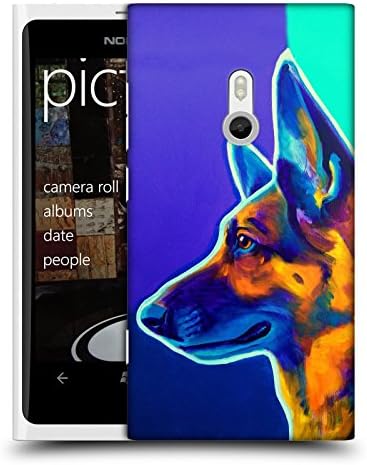 Official DawgArt German Shepherd Schatze Dogs 2 Hard Back Case for Nokia Lumia 800 / Sea Ray