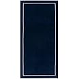 Yves Delorme Croisiere Beach Towel - Cotton - Highly Absorbent, Soft, and Durable