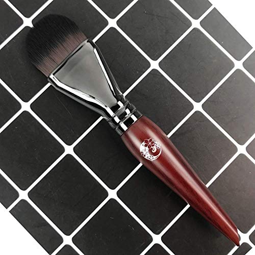 ENERGY Foundation Brush for Liquid Makeup Concealer Brush DIY Facial Mask Brush Premium Soft Bristles Brush Contour Face Brush for Blending Liquid, Cream,Facial Mask, Eye Mask Cosmetic Makeup Tool - Thumbnail 2