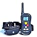 SZJJX Wireless LCD Remote Dog Training Collar 330 Yards Water Resistant from 25 to 100 lbs, with Safe Beep, Vibration and Shock Electronic Collar Visible Control Buttons