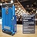 ZTE ZMAX PRO/ZTE Blade X Max Case, Evocel [Explorer Series Pro] Dual Layer Credit Card Case with Magnetic Kickstand for ZTE ZMAX PRO (Z981) / ZTE Blade X Max (Z983), Blue