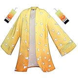 Demon Slayer Zenitsu Cosplay Anime Role Cloak