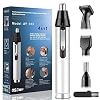 Ear and Nose Hair Trimmer for Men,Professional USB Rechargeable Nostril Nasal Mens Nose and Ear Trimmer,4 in 1…