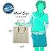 Eco Friendly Natural Cotton Canvas Tote Bag 15