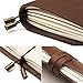 Refillable Handmade Travel Journal, Leather Travelers Notebook Journal for Men & Women, Perfect to Writing, Gifts, Travelers, Small, Passport Size, 5.2 × 4 Inches - Brown