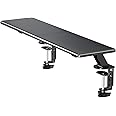 suptek Clamp-on 32 Inch Dual Monitor Desk Mount Riser Shelf Computer Stands for 2 Monitor,Laptop,Printer, Notebook,32.2” x 7.8” x 5.7”