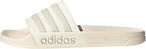 adidas Unisex Adilette Shower Slides, off white/alumina/off white, 39 EU