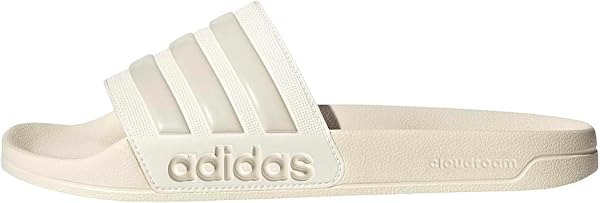 adidas Unisex Adilette Shower Slides, off white/alumina/off white, 39 EU