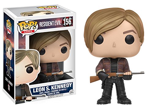 Funko pop games: resident evil-leon kennedy action figu…