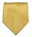 Men's Solid Color Microfiber NeckTie (Gold) #100-JJ