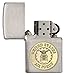 Zippo United States Air Force Emblem Pocket Lighter, Brushed Chrome
