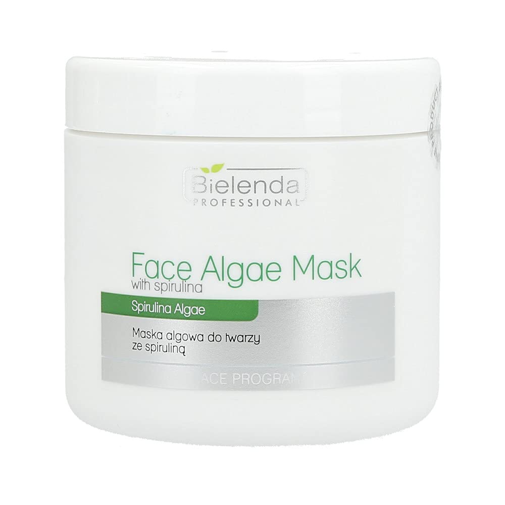 BIELENDA PROFESSIONAL Algae MASK with SPIRULINA 500ML - ZIELONA MASKA ALGOWA ZE SPIRULINA